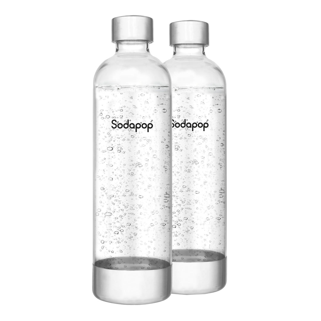Sodapop PET-Flaschen Cooper, Ersatzflaschen ausschliesslich Wassersprudler Cooper, BPA-frei, 2X 850
