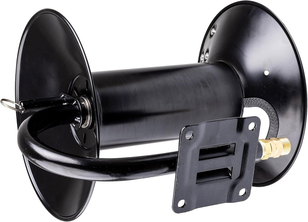 Hochdruckschlauchtrommel 210 bar mit 30 m Hochdruckschlauch DN8 250 bar, kompatibel mit Kärcher-Hoch