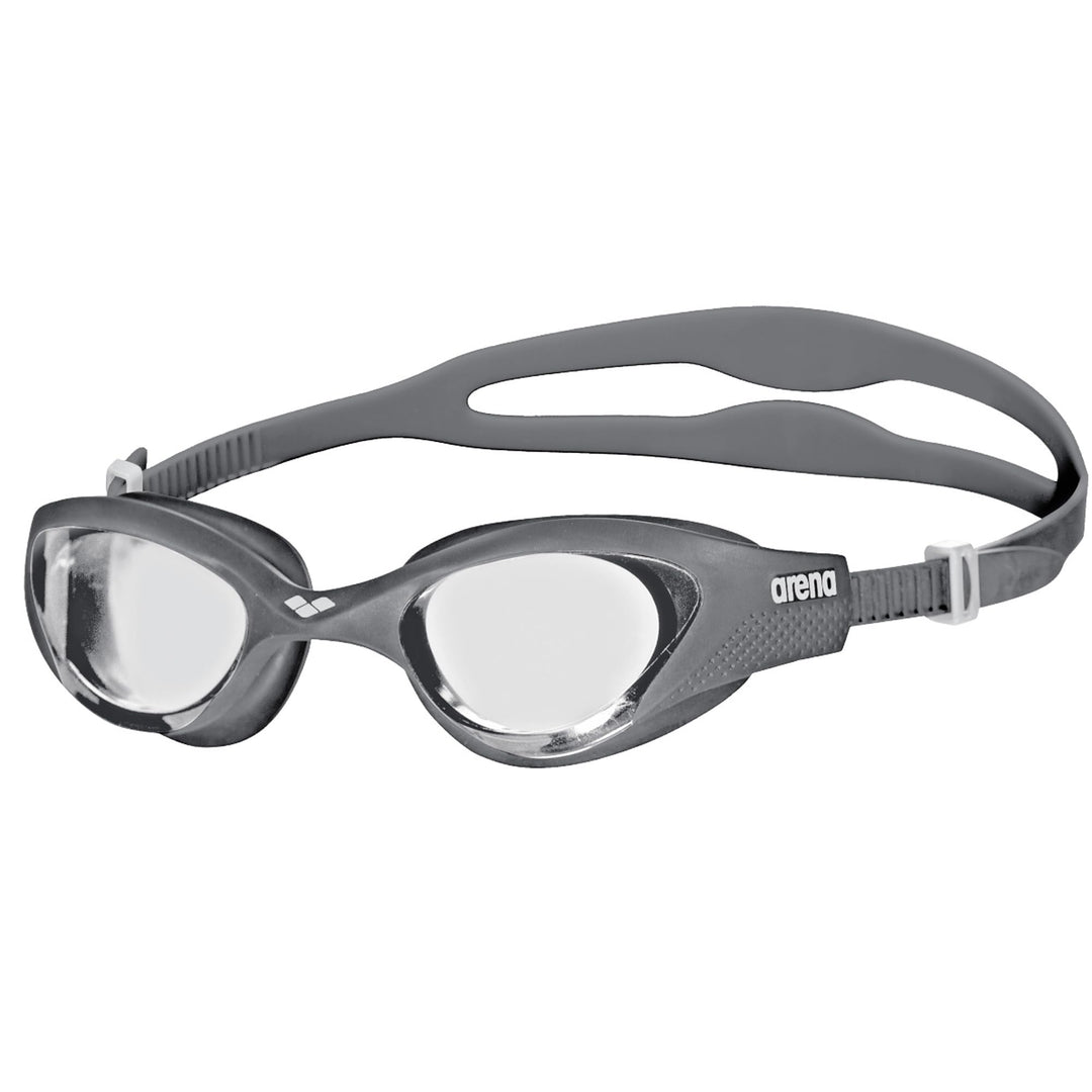 Arena The One Anti-Fog Schwimmbrille Unisex für Erwachsene, Schwimmbrille mit Breiten Gläsern, UV-Sc