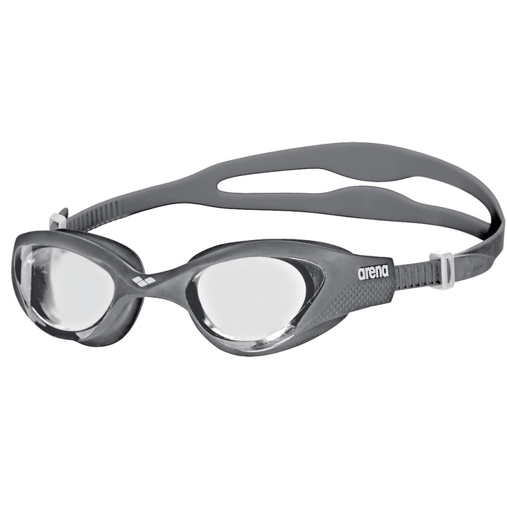 Arena The One Anti-Fog Schwimmbrille Unisex für Erwachsene, Schwimmbrille mit Breiten Gläsern, UV-Sc