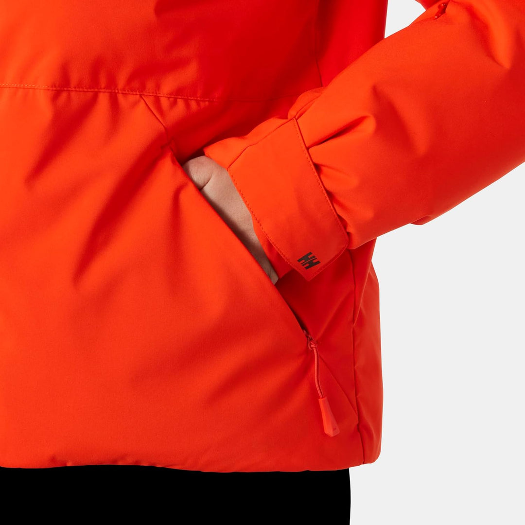 Helly Hansen Damen Nora Kurze Puffy Skijacke XL 147 CHERRY TOMATO, XL 147 CHERRY TOMATO