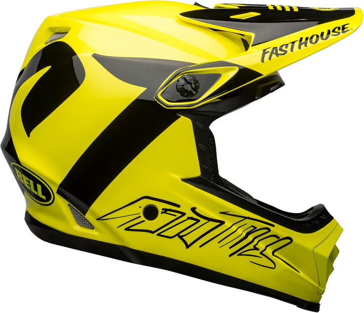 BELL Full-9 Fusion Herrenhelm L Fasthouse Newhall Gloss Hi-Viz/Black, L Fasthouse Newhall Gloss Hi-V
