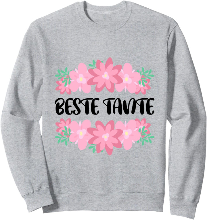 Beste Tante Spruch Grafik Sweatshirt