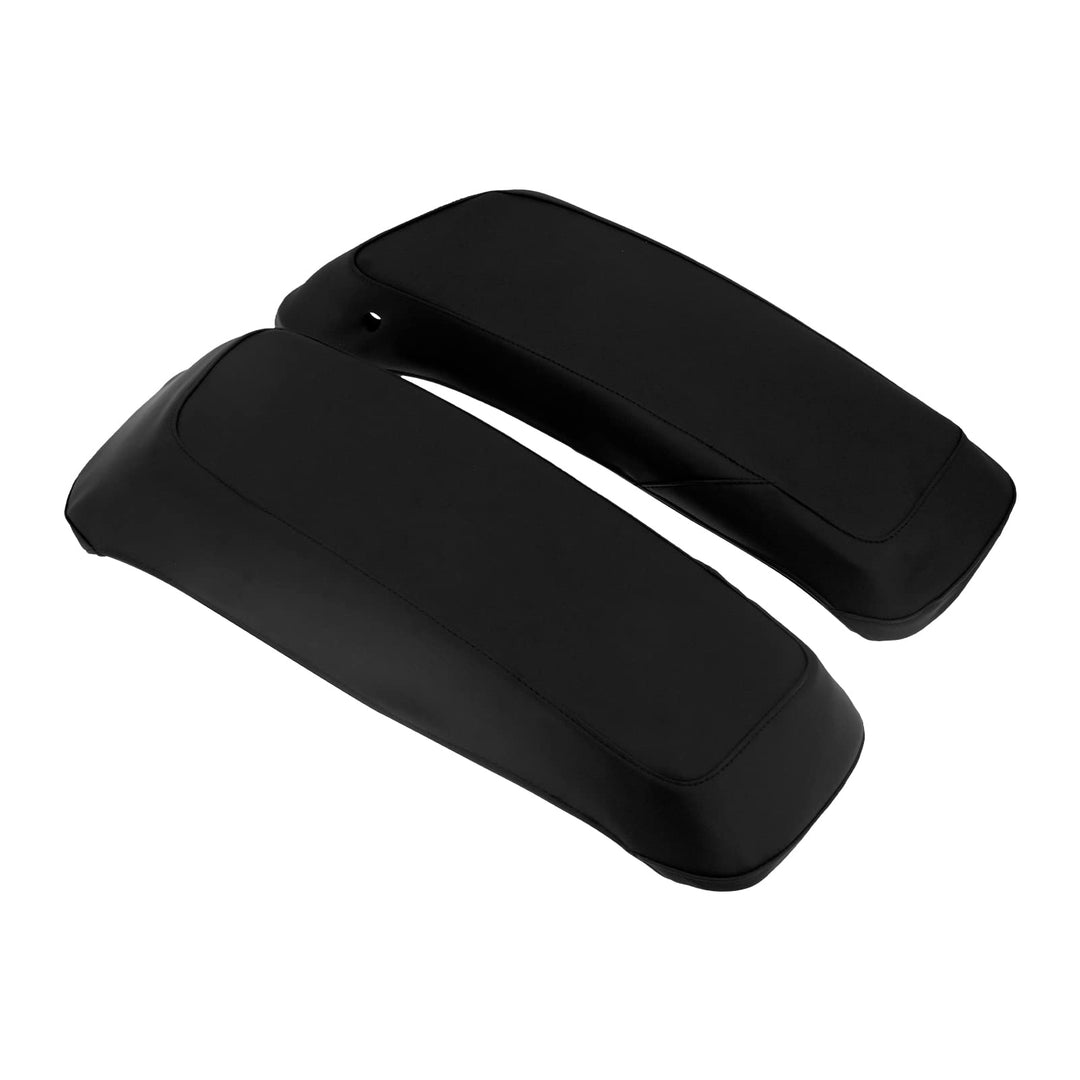 HDBUBALUS Satteltaschen-Deckel-BH-Überzüge, PU-Leder, wasserdicht, passend für Harley Touring Street