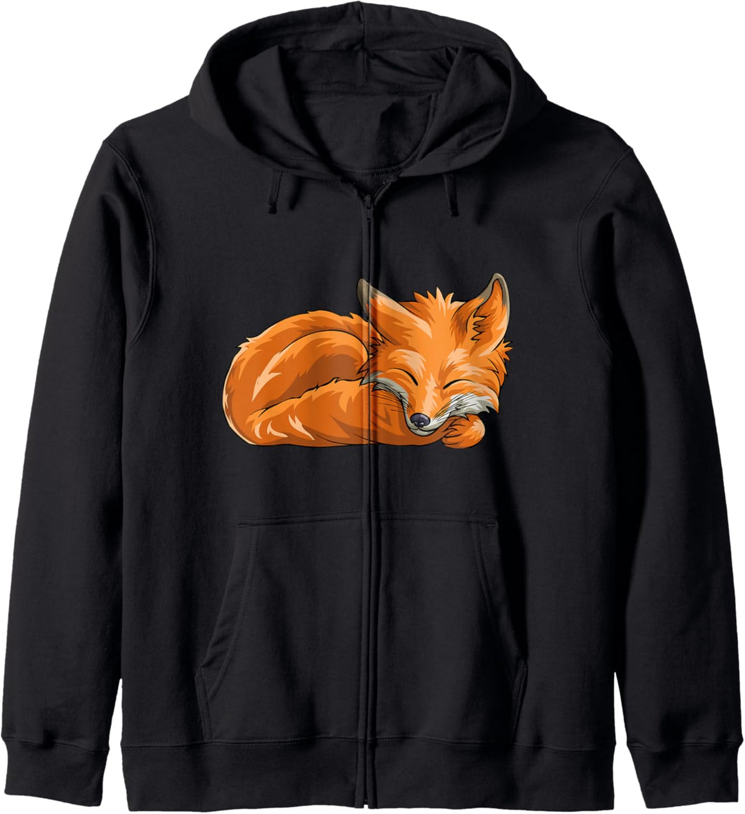 Sleeping Fox Animal Funny Woodland Creature Gift Kapuzenjacke