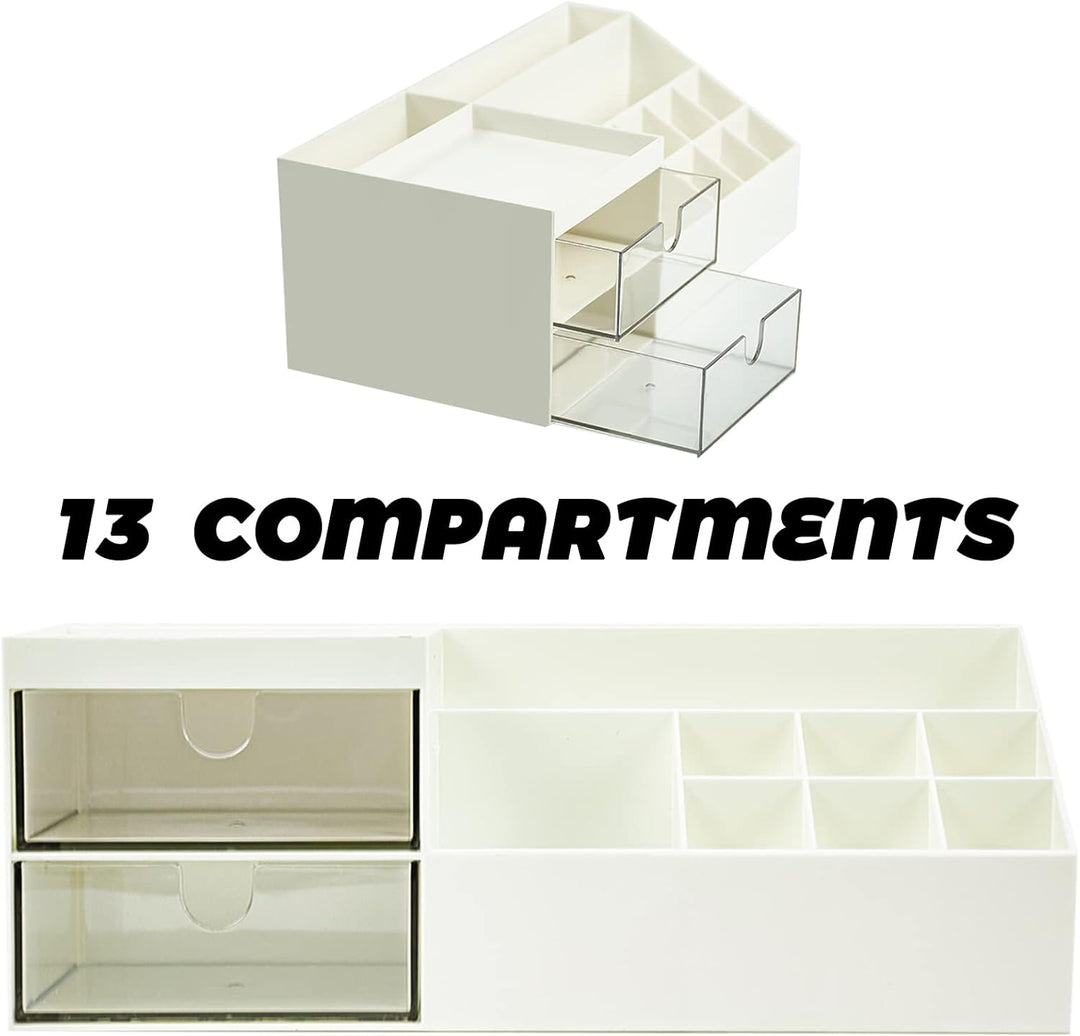 Make-up Organizer mit Schubladen Beauty Organizer Make-up Lagerung Kosmetische Schminktisch Organize