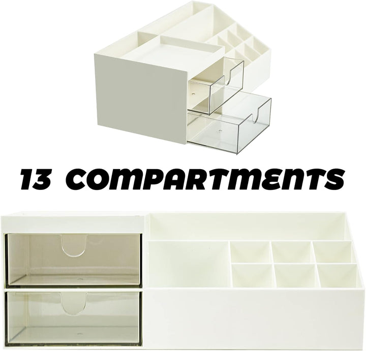 Make-up Organizer mit Schubladen Beauty Organizer Make-up Lagerung Kosmetische Schminktisch Organize