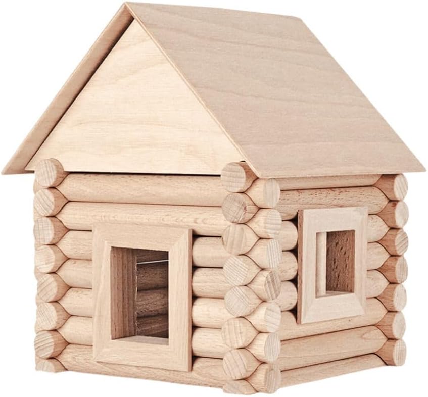 Walachia Vario XL Holzbausteine Holz Baukasten Modellbau Set 184 Teile