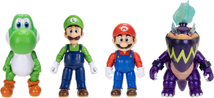 Super Mario Galaxy Movie – 13 cm-Figuren-Multipack – Mario, Yoshi und Exklusive Wonder Bowser Jr. un