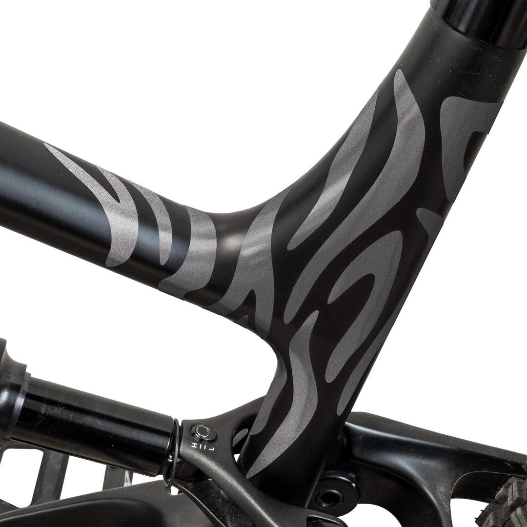 Riesel Design ® Fahrrad Aufkleber Set, 20 x 15 cm, Sticker Kit für Rahmen und Helme, Witterungsbestä