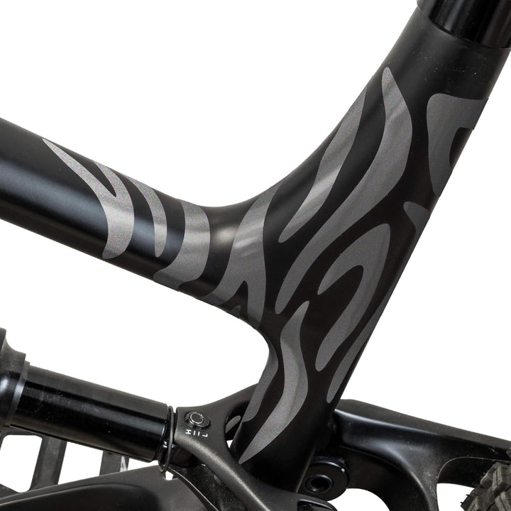 Riesel Design ® Fahrrad Aufkleber Set, 20 x 15 cm, Sticker Kit für Rahmen und Helme, Witterungsbestä