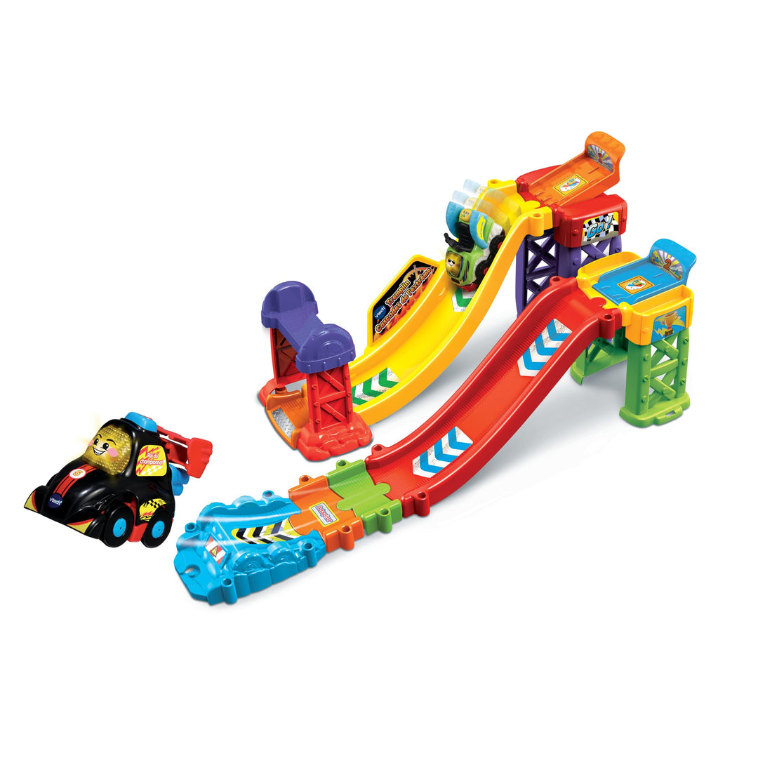 VTech – Tut Tut Bolides – Hartholz Cascades des des Extrême und Lucas – König der Meisterschaft – fr