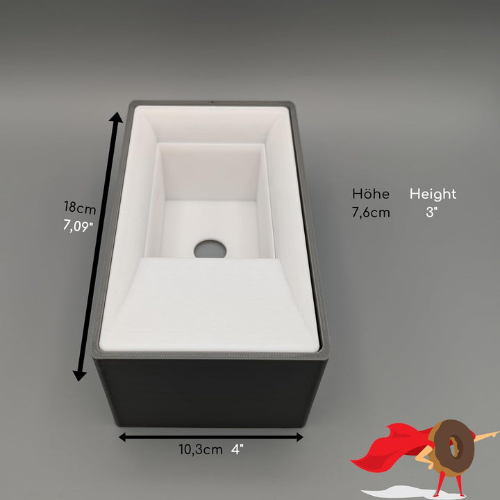 ScanBox für unsleeved und sleeved MTG Karten; Elementar Version; Schnelles Scannen und Preisauskunft