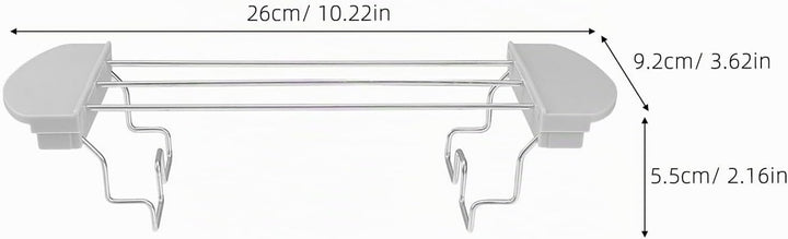 Garneck Toaster Aufsatz Für Brötchen – Universal Brötchenaufsatz Aus Edelstahl - Idealer Toaststände