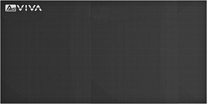AsVIVA Bodenschutzmatte UM2-136x67 cm - Fitnessmatte für Yoga & Bauchmuskeltraining - Unterlegmatte