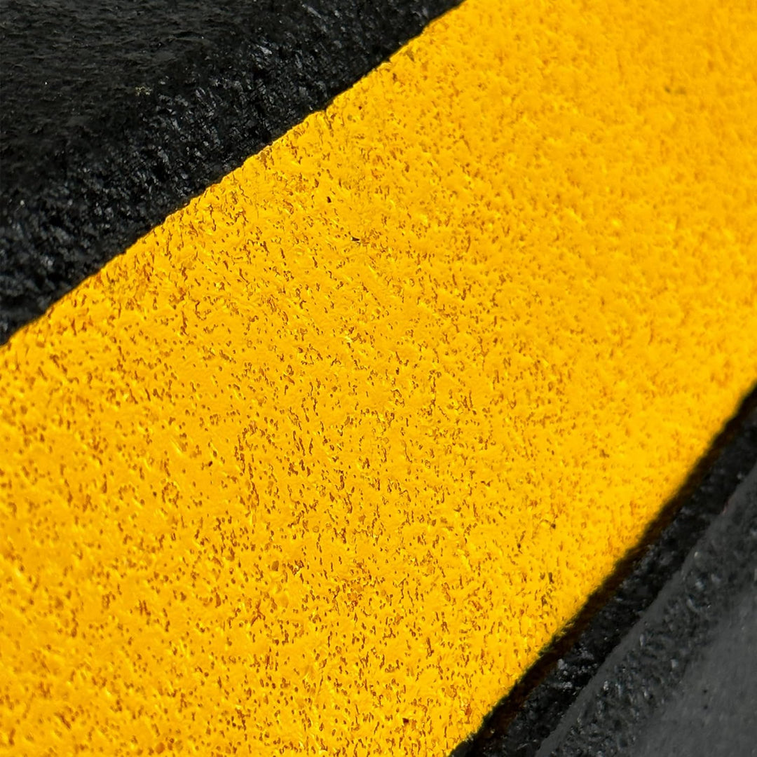 UvV Wheel HPK20 Parkstopper, Radstopp schwarz, gelbe Reflektoren -55 cm Gummi Parkplatzbegrenzer ink