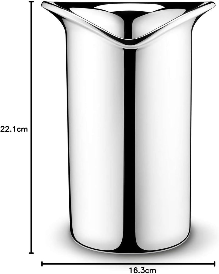 Georg Jensen Flaschenkühler, Edelstahl, Stainless Steel 16 x 16.2 x 24.6 cm