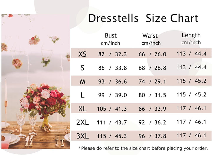 DRESSTELLS Damen Vintage Retro 1950er Cocktaikleid A-Line Swing Festlich Midilang Kleid Blau M, L
