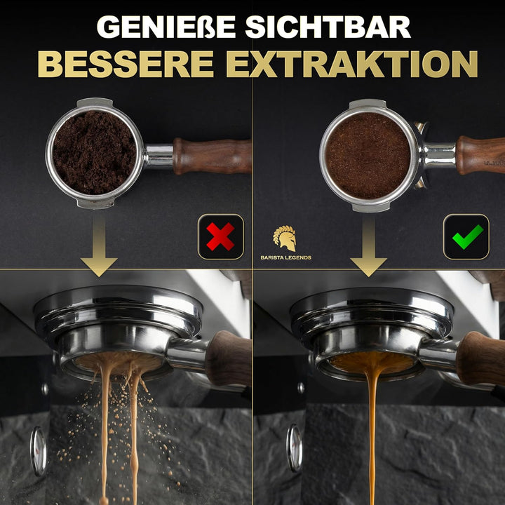 Barista Legends Automatisches WDT Tool – Magnetischer Espresso Rührer mit rotierenden Nadeln – Gleic