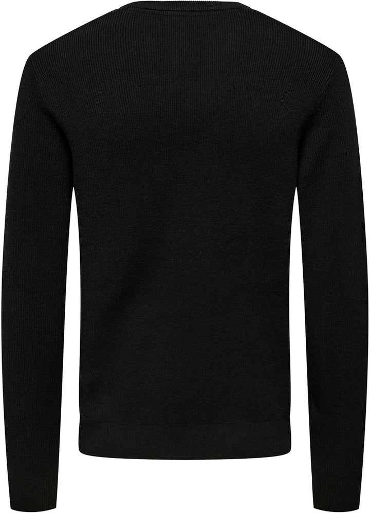 ONLY &amp; SONS Male Strickpullover ONSPHIL Pullover M Schwarz, M Schwarz