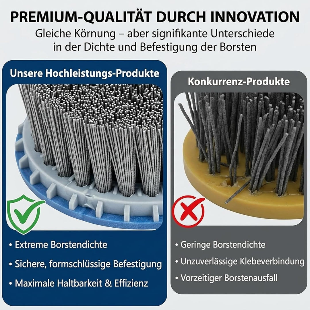 120x100mm Rosshaarbürste, Polierbürste für Satiniermaschine, Bürstenwalze zur Oberflächenbearbeitung