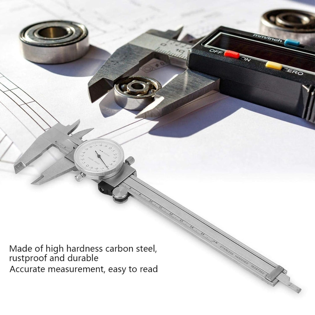 Zifferblatt Messschieber, rostfrei Hochhärte 0-150 mm Messschieber, für Messinstrument DIY Werkzeuge
