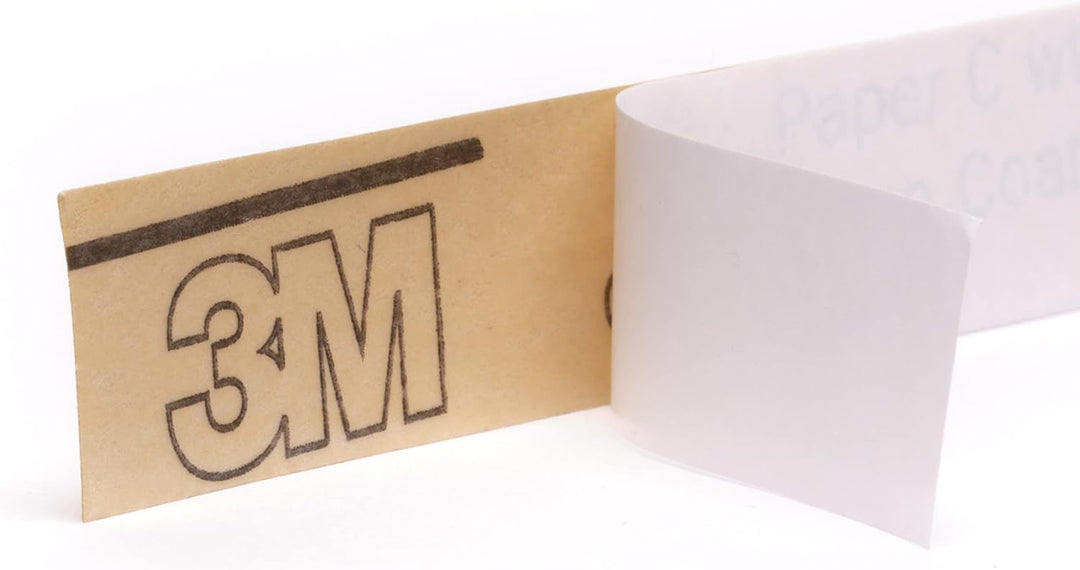 MusicNomad MN816 Schleifpapier für Bundabrichter (L-Beam) - P400 Körnung, 300 x 2,2 cm Rolle