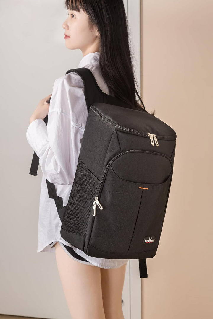 QINGLOU 25L Kühl Rucksack Kühlrucksack Kühltasche Picknicktasche Gross Isoliert isolierte Kühltasche