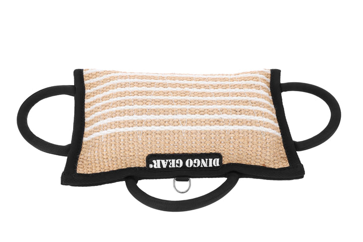 Dingo Gear Beisskissen aus Jute Keilform Gestärkt Weich Ausbildung IGP IPO K9 Hundetraining S00520 J