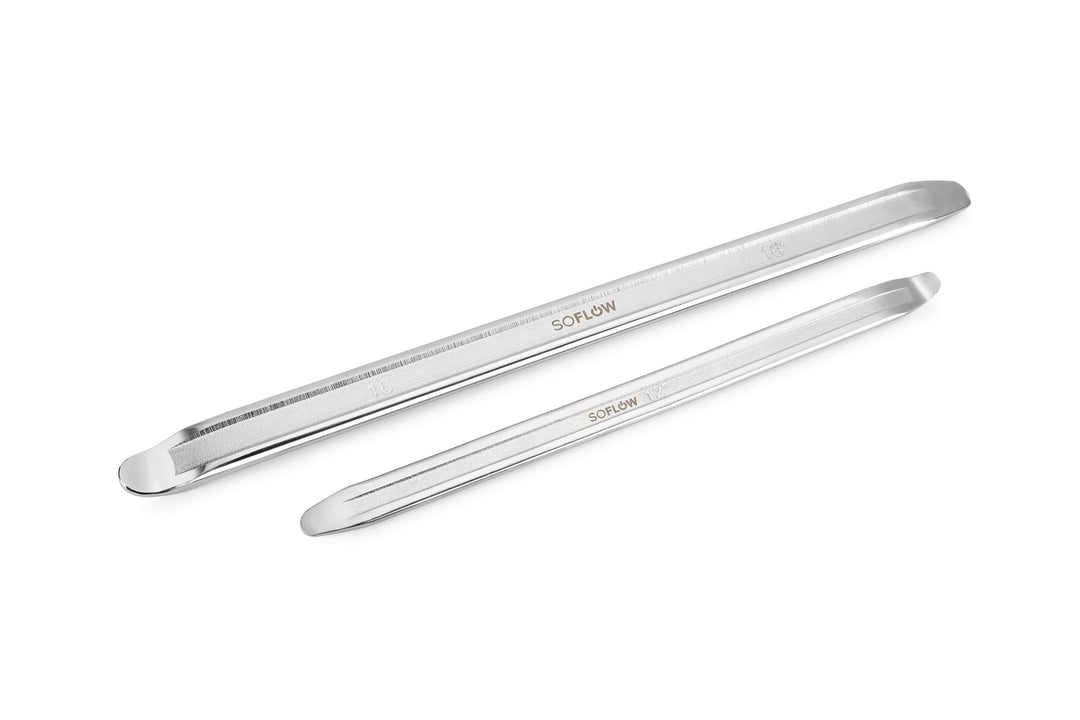 SoFlow Unisex – Erwachsene TIRE Tool Reifenwerkzeug, Silber, 30 & 40 cm
