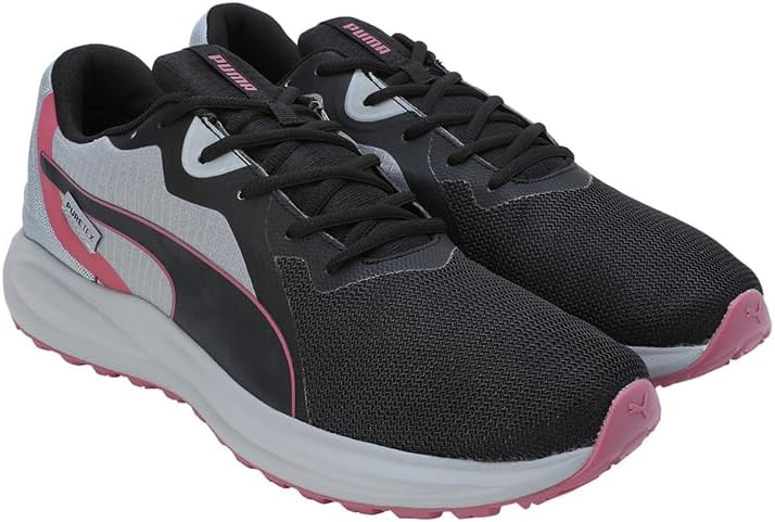 PUMA Jungen Twitch Runner Ptxfussballschuhe 37.5 EU Grau, 37.5 EU Grau