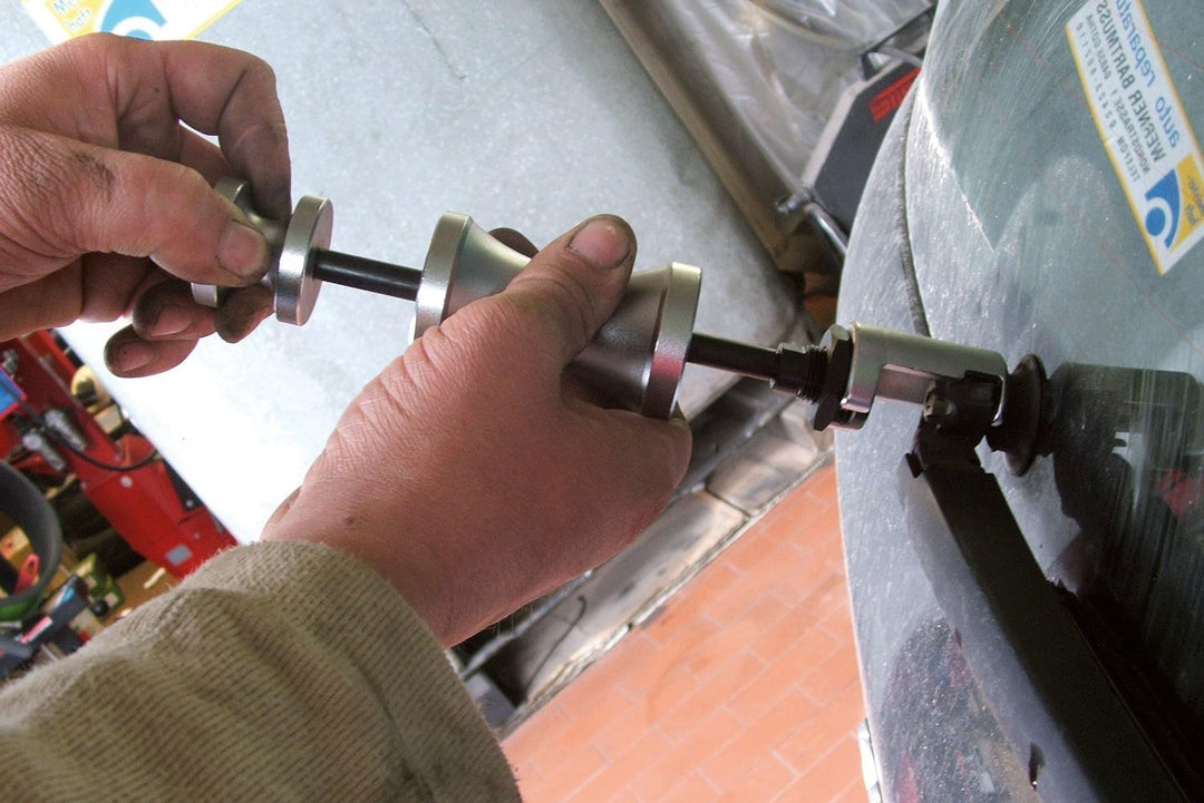 BRILLIANT TOOLS BT681000 Scheibenwischerarm-Abzieher-Satz | 8-tlg . [Powered by KS TOOLS] 8-Tlg. Mit