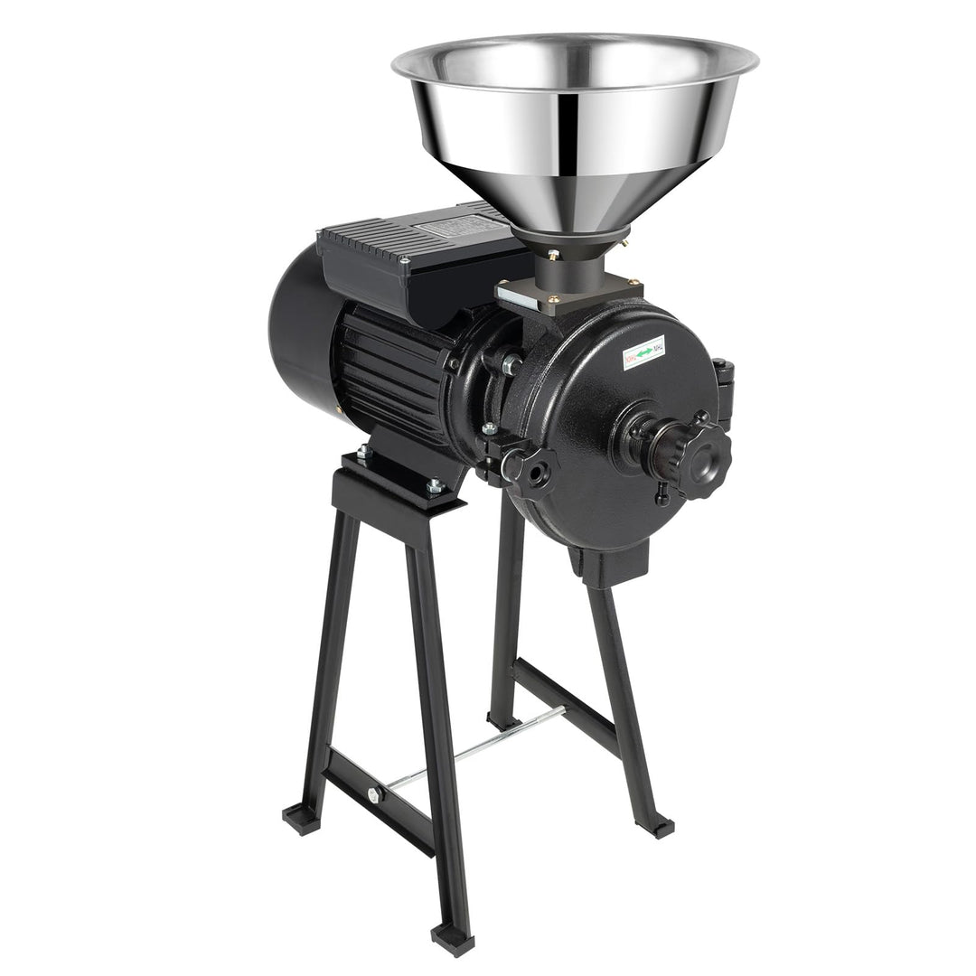Elektrisch GetreidemüHle KornmüHle mit Trichter 2200W kommerzielle | Schleifmaschine FuttermüHle, Ma
