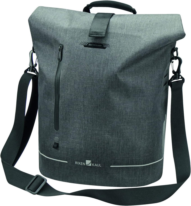 KLICKfix Unisex – Erwachsene Lightpack Gepäckträgertasche, Grau, One Size Einheitsgrösse, Einheitsgr