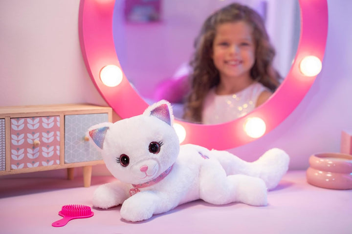 GIPSY Toys – Cuty Bella Fashionista – Interaktives Plüschtier Katze Cuty Bella Fashionista – ganz we