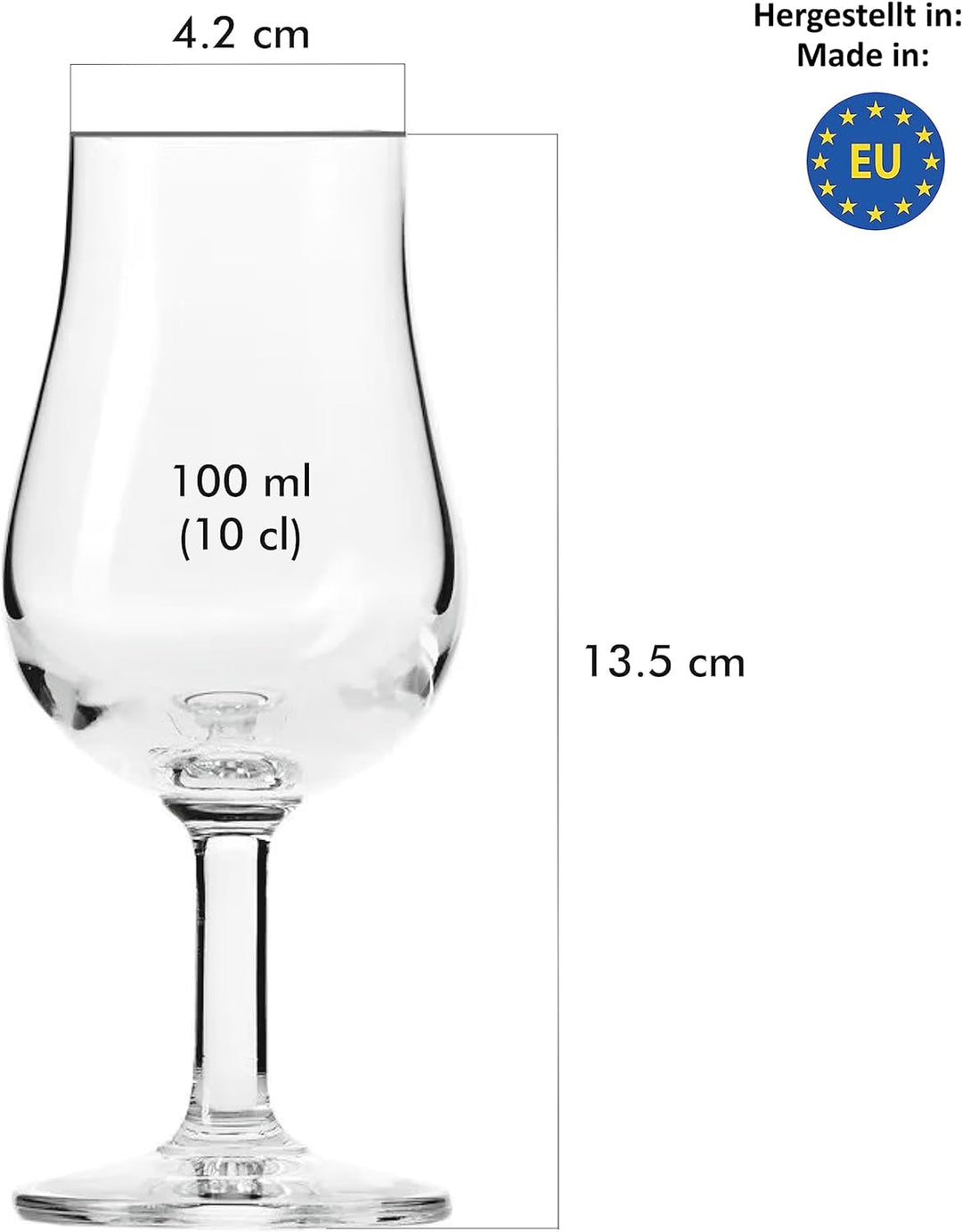 KIAPPO Whisky-Verkostungsgläser - Wiskeygläser-Set - Gläser & Trinkgeschirr - Cocktailgläser - Schna