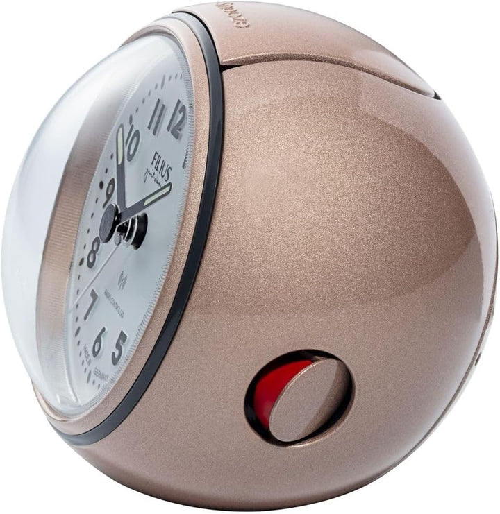 Filius 0544-18 Funk-Wecker Roségold-Metallic