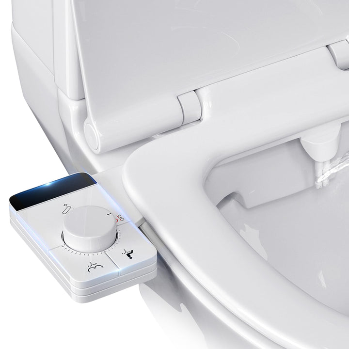 Bidet Aufsatz Für Toilette, Einsatz Einziehbare Selbstreinigende Doppel Düse Bidet Aufsatz Nicht Ele
