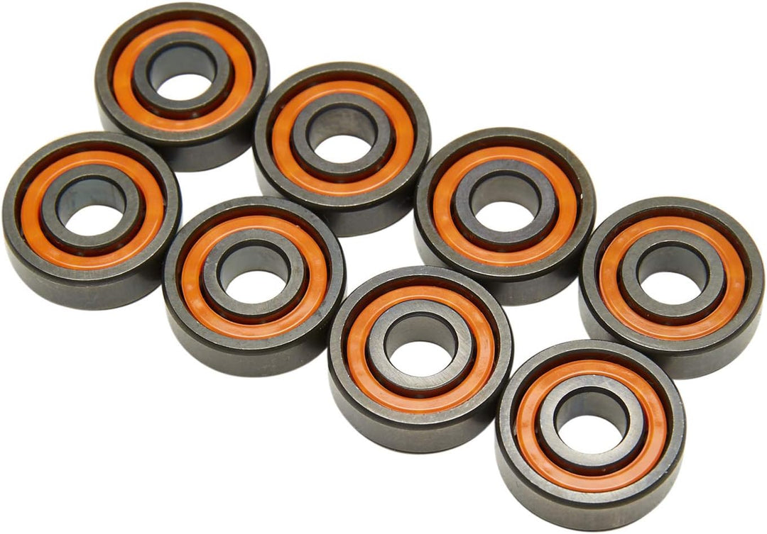 Bronson++ Skateboard Kugellager Raw Kugellager grey/orange, grey/orange