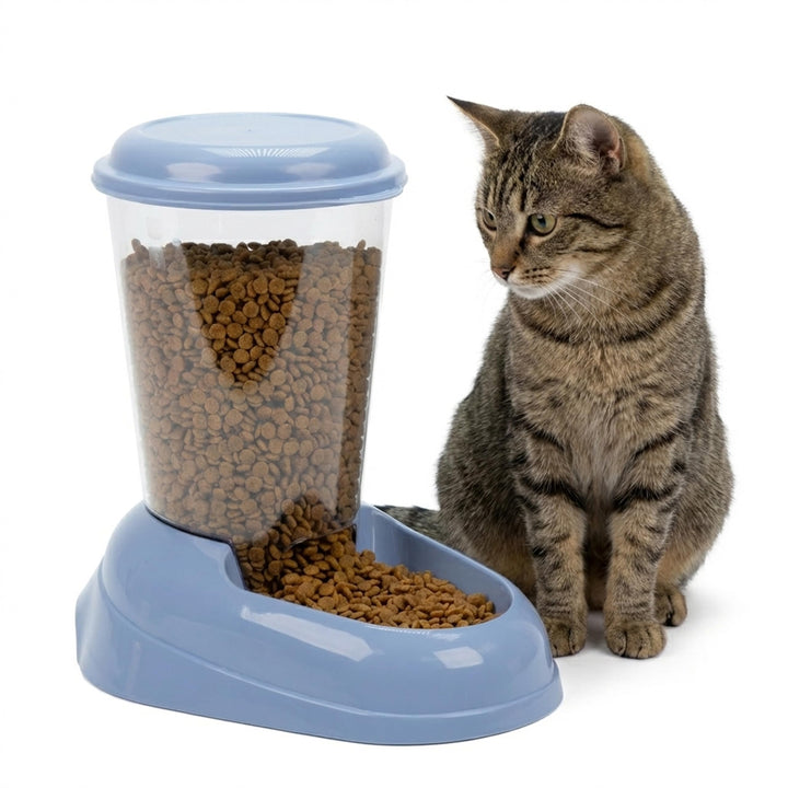 Ferplast Trockenfutter-Spender für Hunde und Katzen 3 Liter Zenith Praktischer Spender Futter-Spende