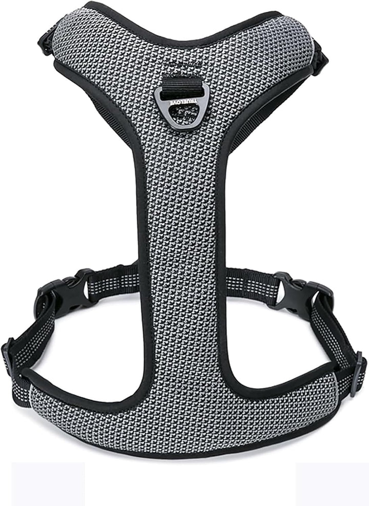 TRUE LOVE Hundegeschirr Outdoor Adventure II Reflektierende Weste mit 2 Leinenbefestigungen passende