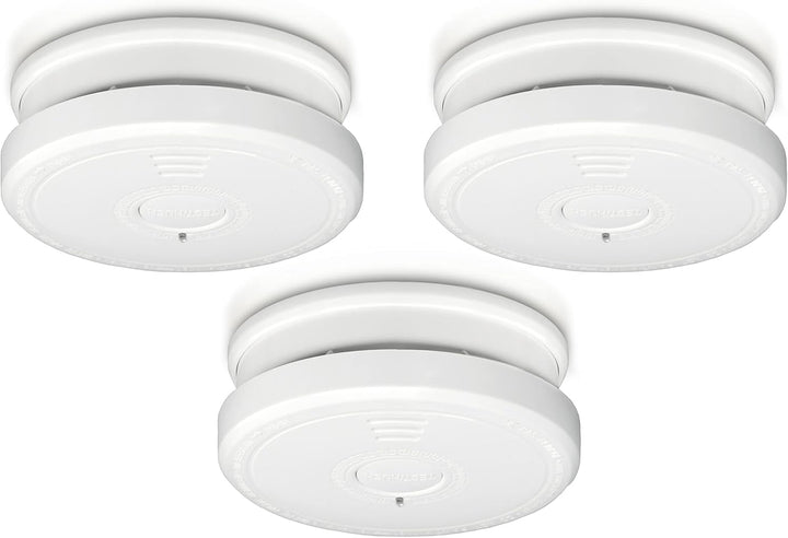 Alecto SA20 Rauchmelder Set - mit Time-Out Taste - Test und Reset Taste - Alarm >85-10 Jahre Sensor