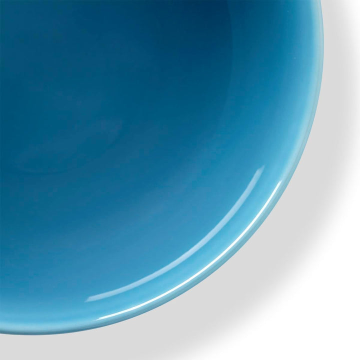 Lyngby Rhombe Color Schale aus Porzellan in der Farbe blau, Masse: 15,5x15,5x6 cm, 201911 15,5x15,5x
