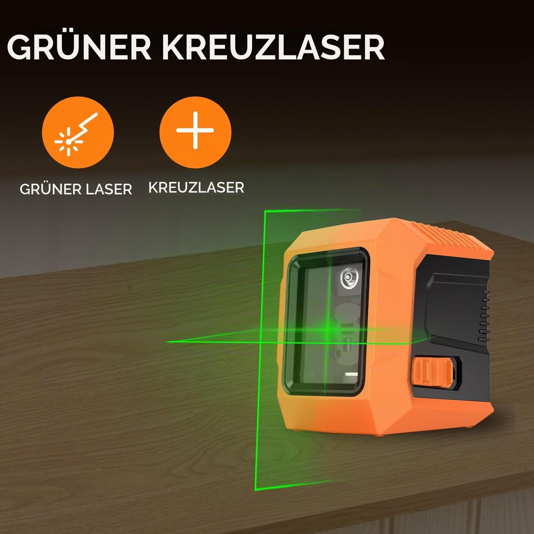 Grünkreuz-Laser, Laser-Horizontometer (automatische Ausrichtung, Helligkeitsstellung, Schutzklasse I
