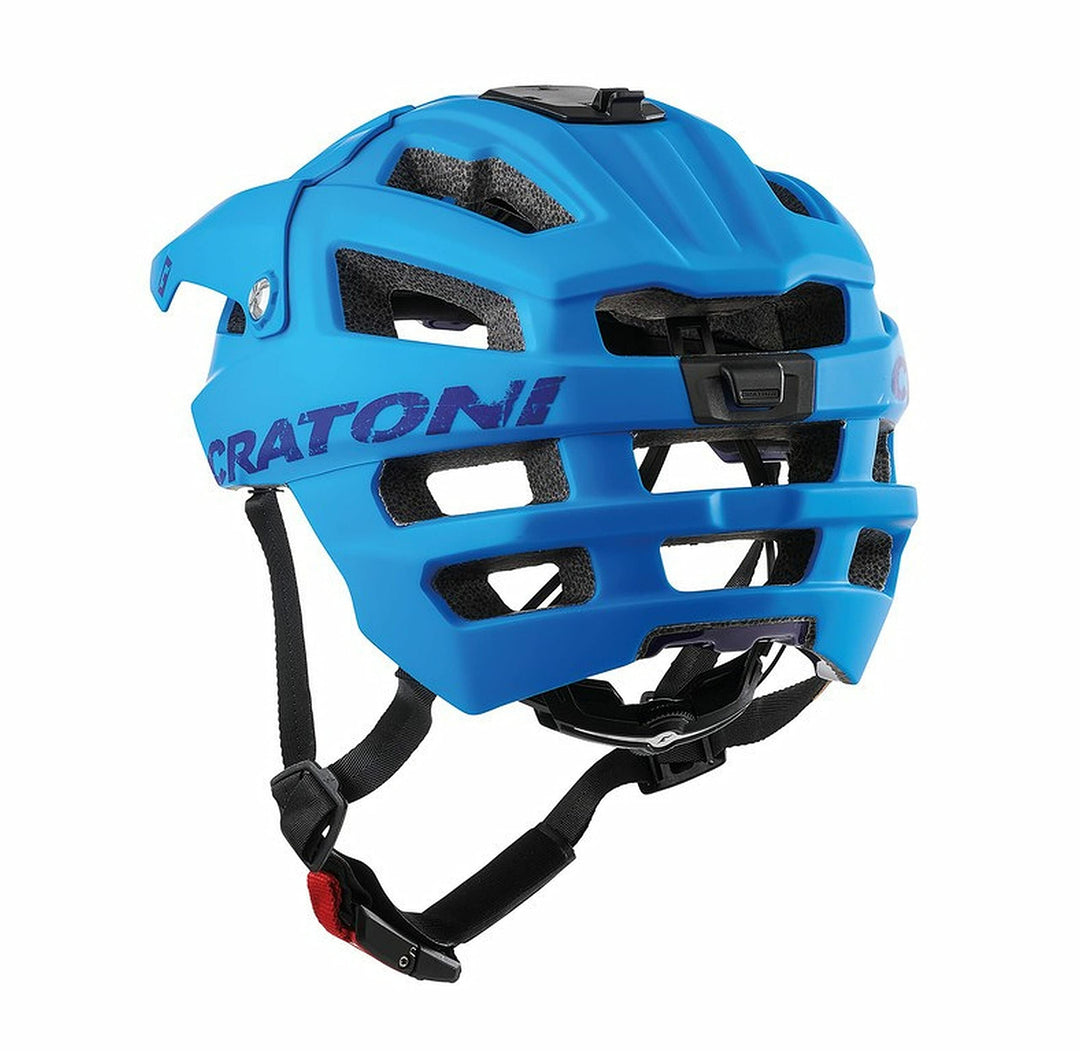 Cratoni AllTrack MTB Helm blau 2022 Fahrradhelm Blue Rubber S/M | 54-58cm, Blue Rubber S/M | 54-58cm