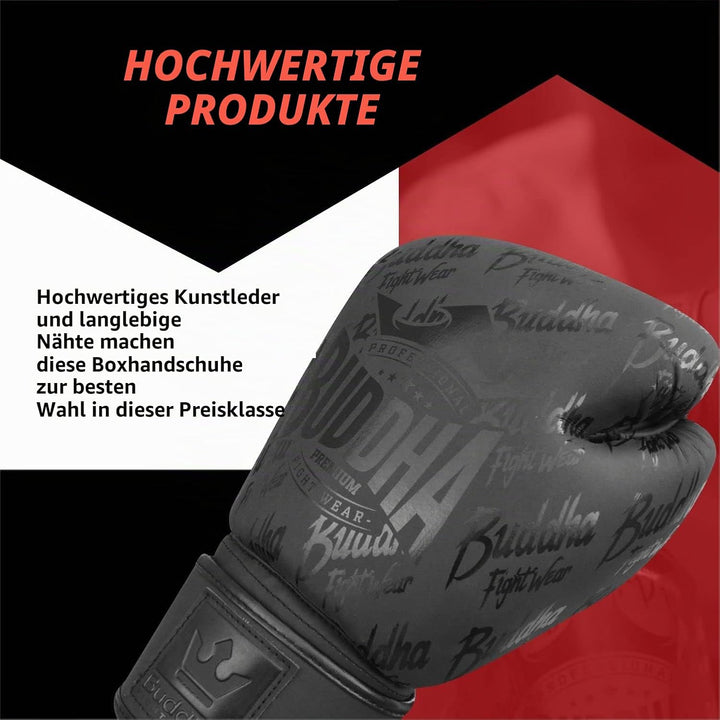 Buddha Fight Wear. Trainings- und Kampfhandschuhe, Special Edition, handgefertigt, Boxen, Muay Thai,