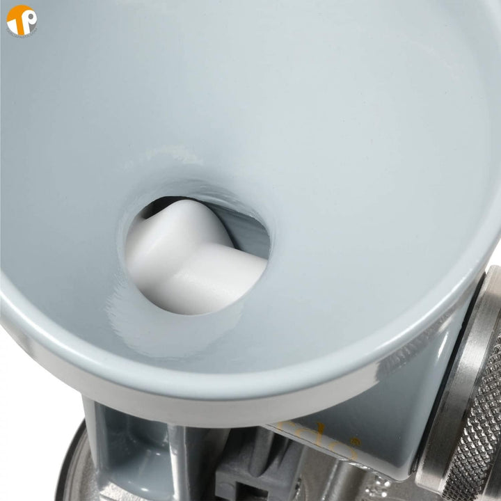 Nudelmaschine manuell mit Saugnapf und zwei Matrizen aus Messing für Casarecce und Paccheri | TORKIO