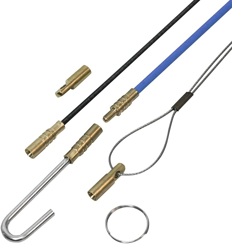 Faithfull Cable Rod Set,15 Piece, FAICRS330, Blue, 3.3M (10 x 330mm)