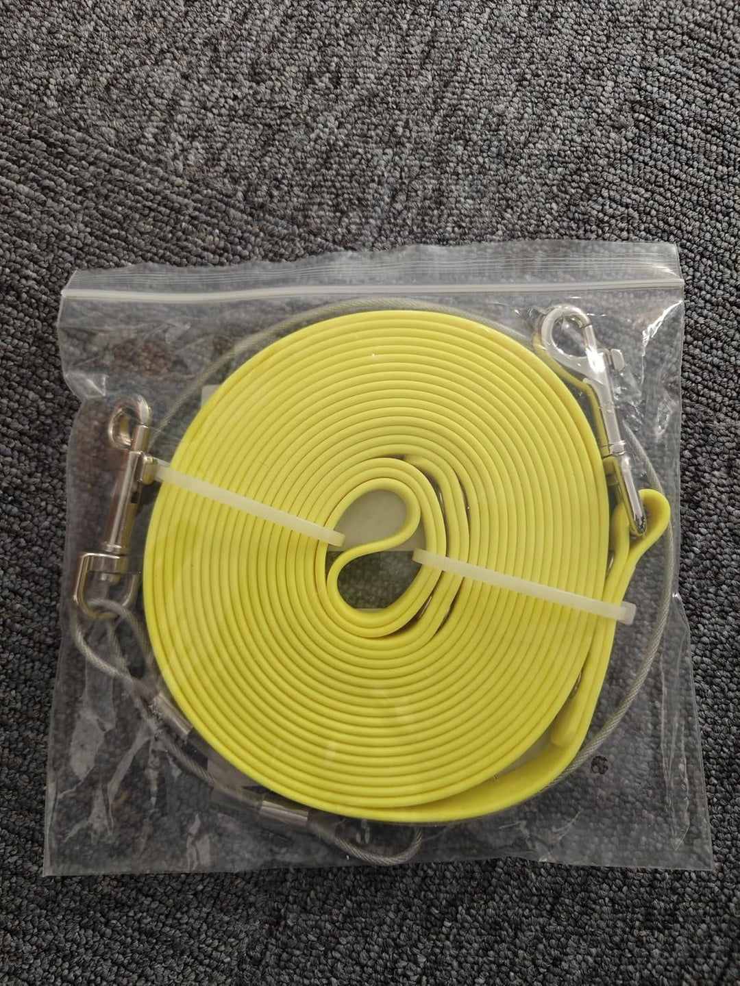 Wasserdicht Schleppleine für Hunde,mit Chew Proof Tie-Out Leinen,Wasserdicht Trainingsleine für Hund