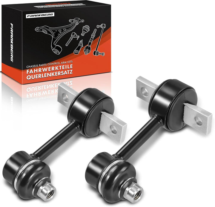 Frankberg 2x Koppelstange Hinterachse Kompatibel mit A4 8E2 B6 8EC B7 1.6L-4.2L 2000-2008 A4 Avant 8